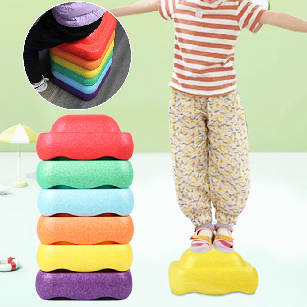 Baby Food Eat - Batu Keseimbangan 6 Warna Multi Warna
