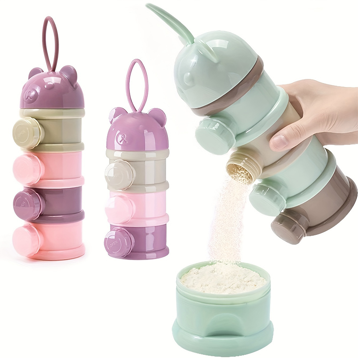 Baby Food Nan - Wadah Susu Bubuk Bayi Kapasitas Besar