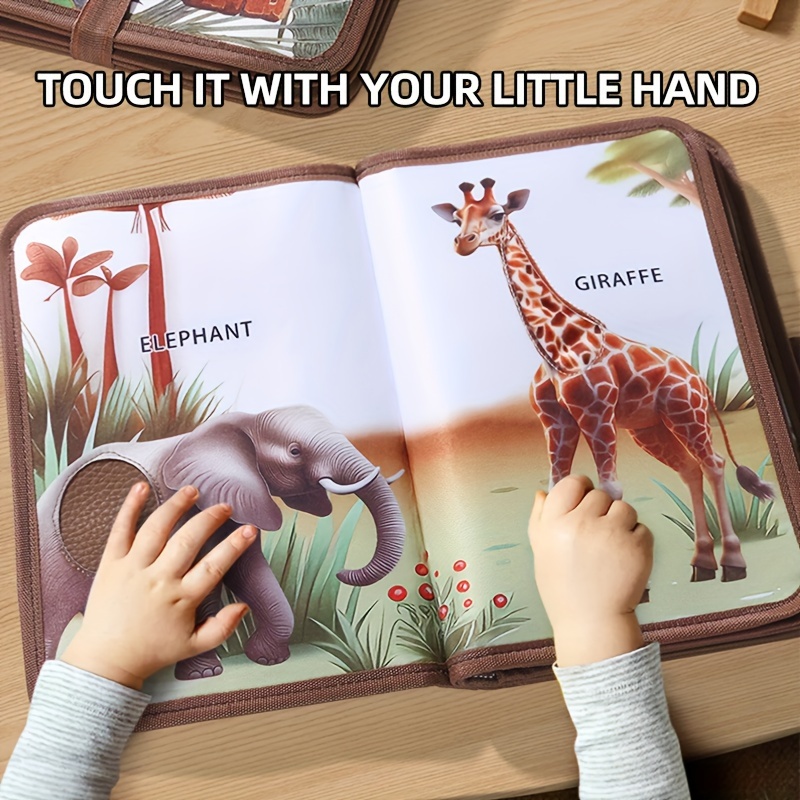 Baby Food Book - 1 buah, buku sentuh bayi, pelatihan