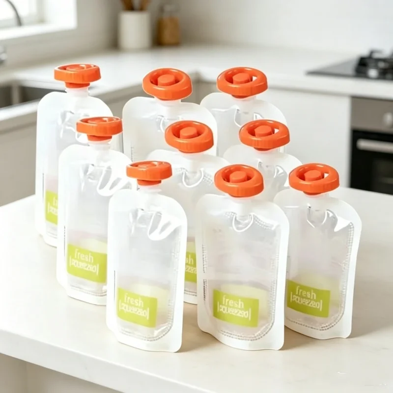 Baby Food Organic - Kantong Makanan Bayi Organik 50 Buah