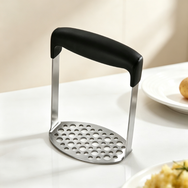 Baby Food With Sweet Potato - Penghancur Kentang Stainless Steel Manual, Alat