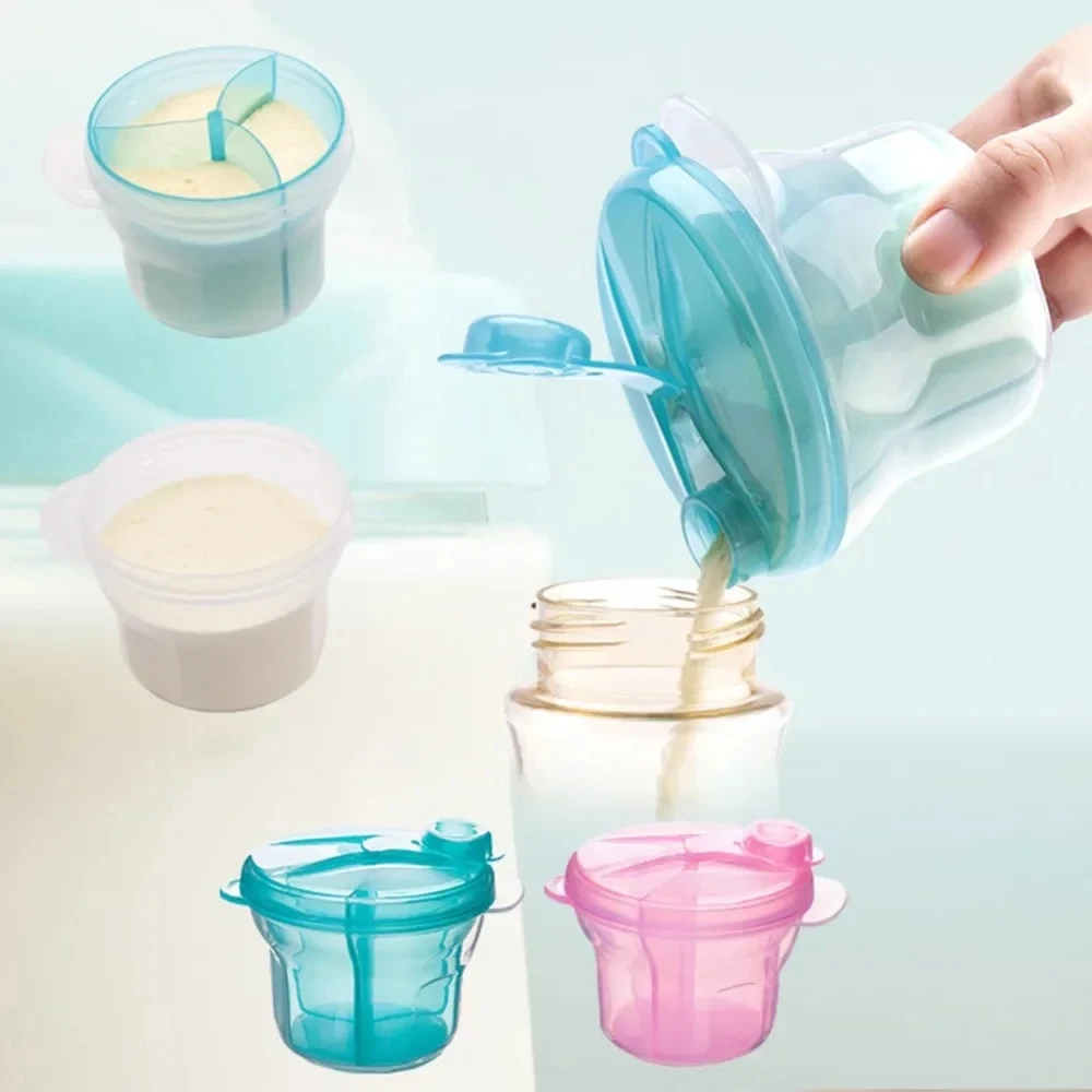 Baby Food Dispenser - Kotak Penyimpanan Makanan Bayi 3-sekat Dispenser