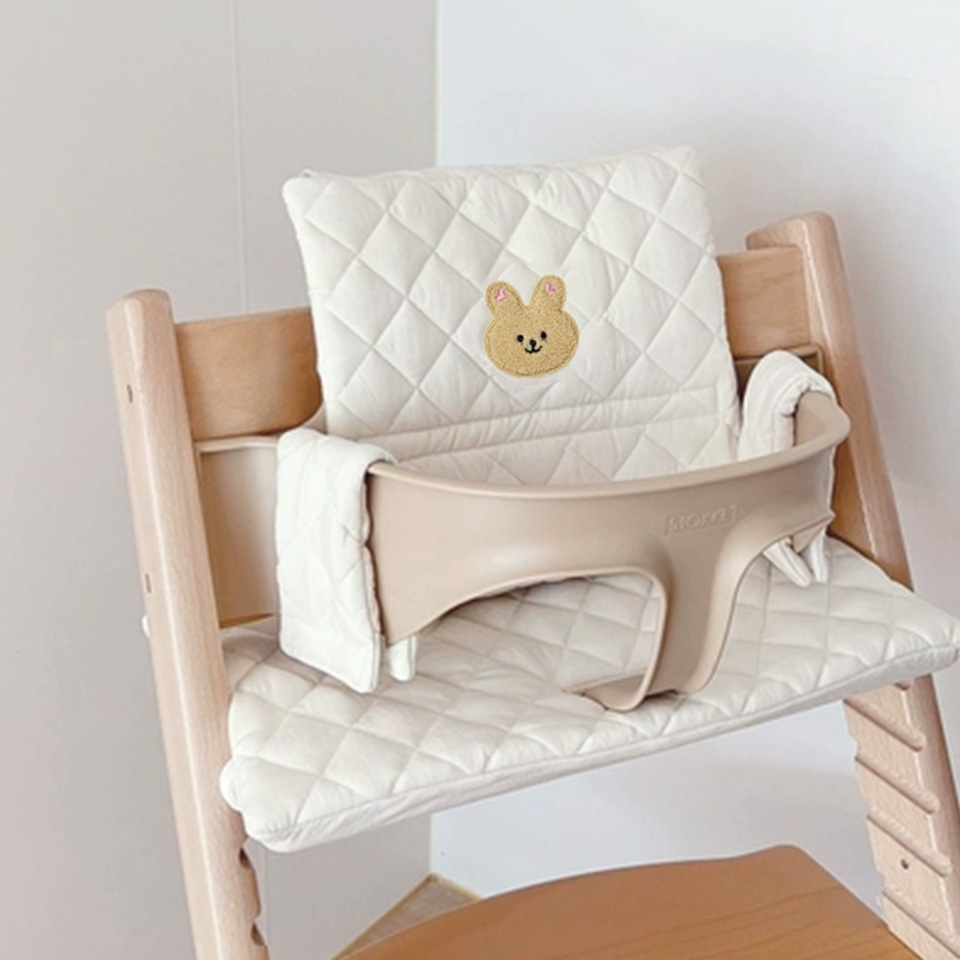 Baby Food Eating Chair - Bantal kursi tinggi bayi, kelinci beruang