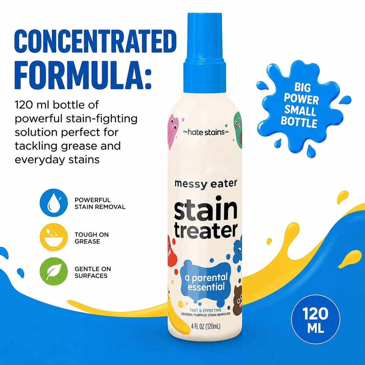 Baby Food Delivery - Semprotan Penghilang Noda Bayi untuk Pakaian,