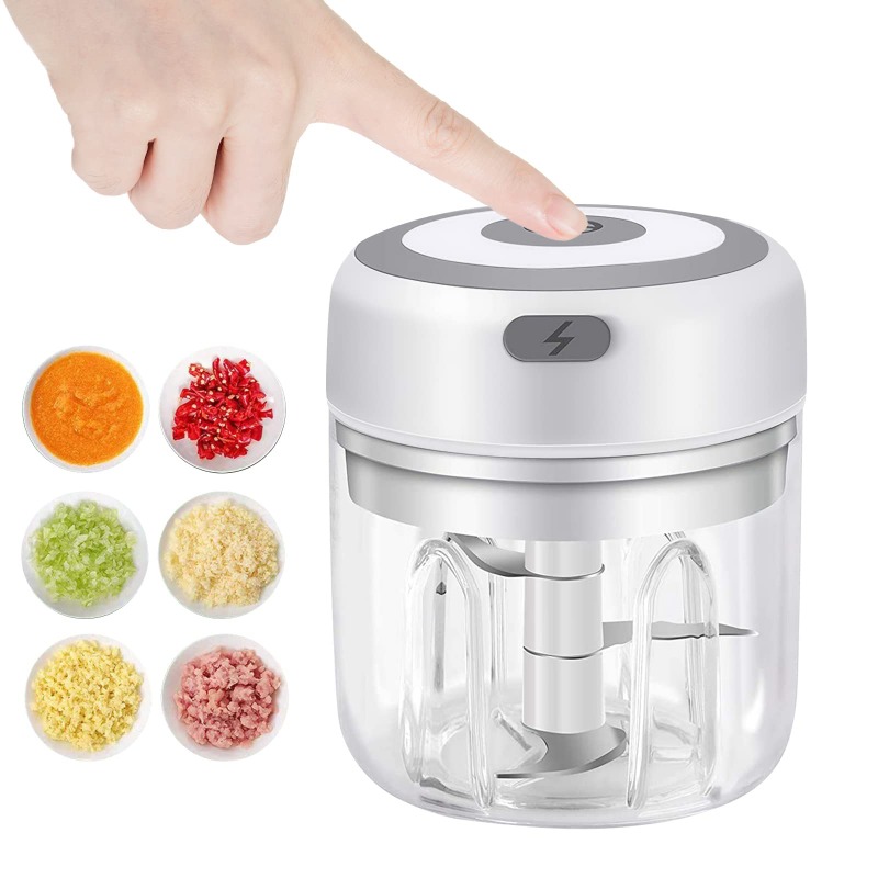 Baby Food Masher - Penggiling Bawang Putih Elektrik 250ML Penggiling