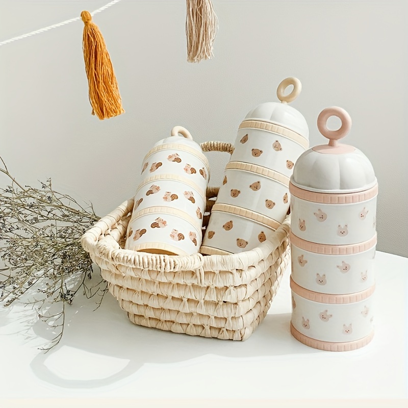 Baby Food Dispenser - Dispenser Susu Bubuk Bayi 3 Lapis