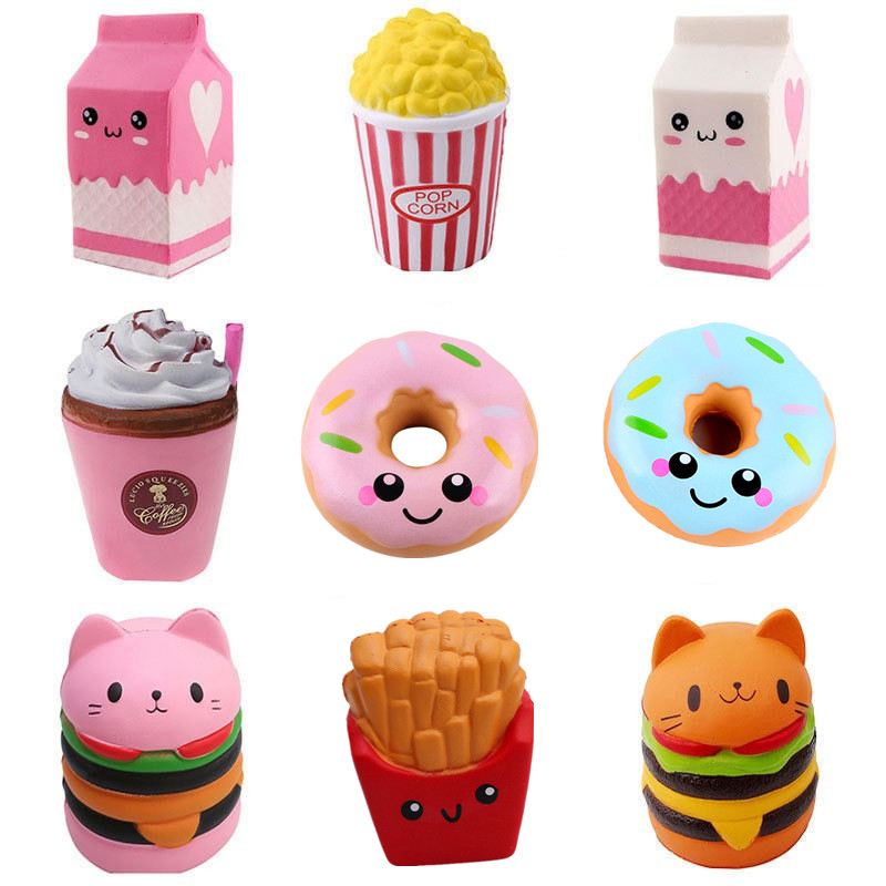 Baby Food Eat - Mainan Jumbo Kawaii Squishy Lambat Naik