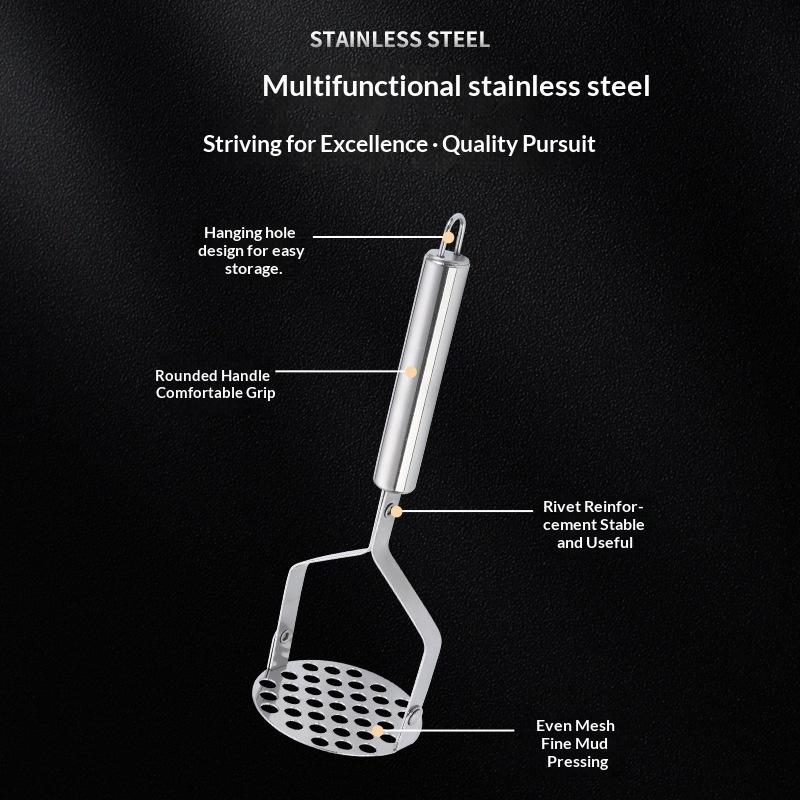 Penghancur Kentang Stainless S - Baby Food Masher ulasan dan harga