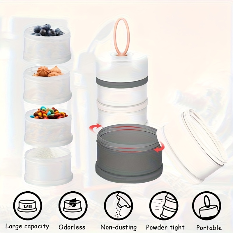 Kotak Susu Bubuk Empat Lapis W - Baby Food Nutrition ulasan dan harga
