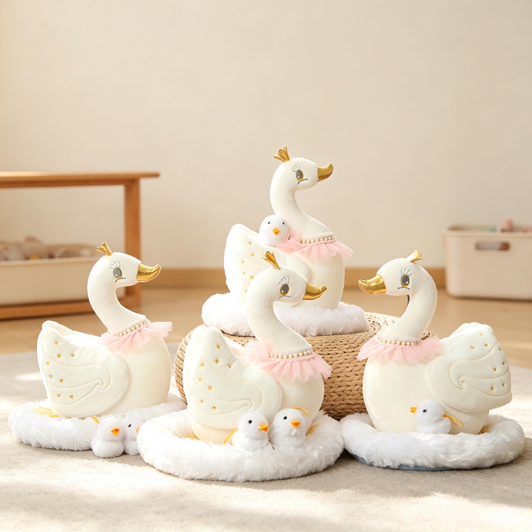 Boneka Keluarga Angsa Simulasi - Baby Food Nestum ulasan dan harga