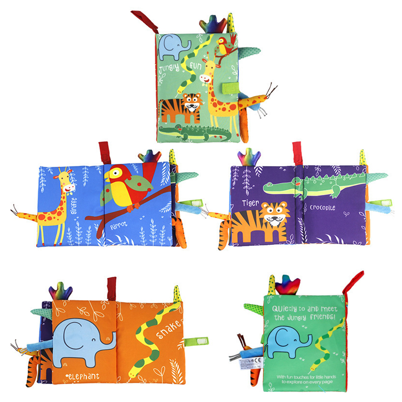 Buku kain ekor Visual 3D baru  - Baby Food Book ulasan dan harga