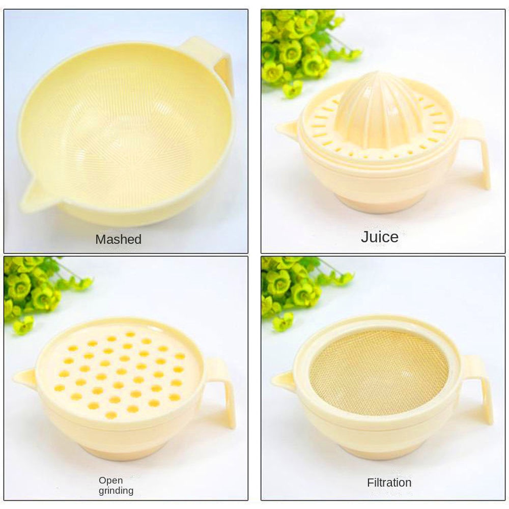 7Pcs Set Mangkuk Penggiling Ma - Baby Food Kit ulasan dan harga