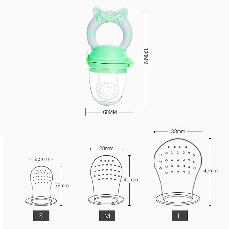 4pcs/set Alat Makan Buah & Say - Baby Food Kit ulasan dan harga