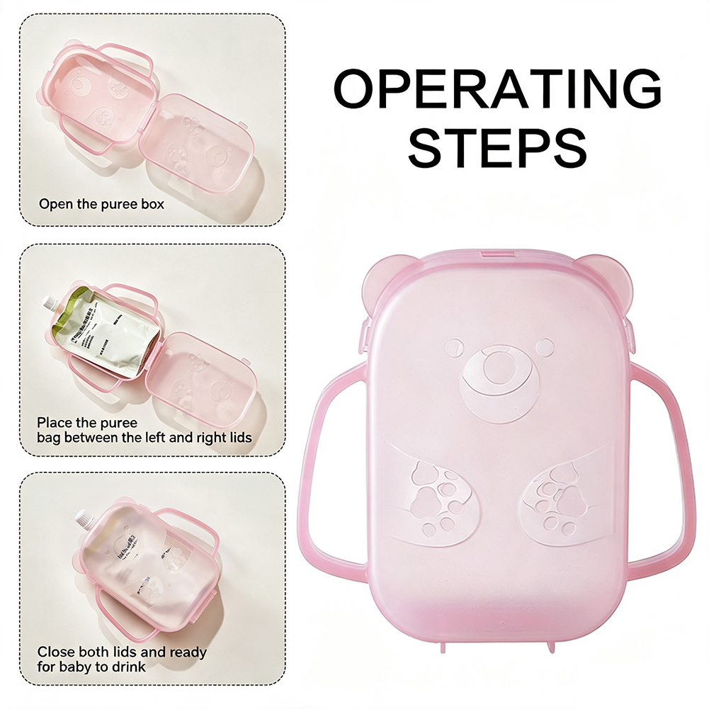 Squeeze Proof Pouch Holder Foo - Baby Food Delivery ulasan dan harga