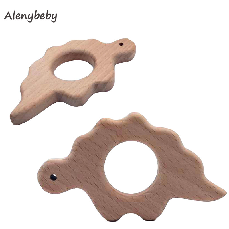 Kayu Teether Kartun DIY Kayu L - Baby Food Organic ulasan dan harga