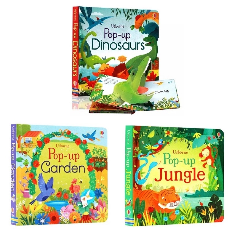 Buku Gambar 3D Usborne Pop Up  - Baby Food Book ulasan dan harga