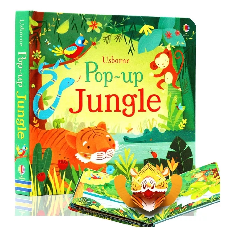 Buku Gambar 3D Usborne Pop Up  - Baby Food Book ulasan dan harga