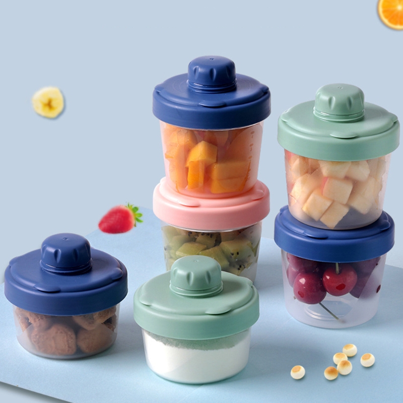 60Ml/120Ml Susu Bubuk Kotak Pe - Baby Food Dispenser ulasan dan harga