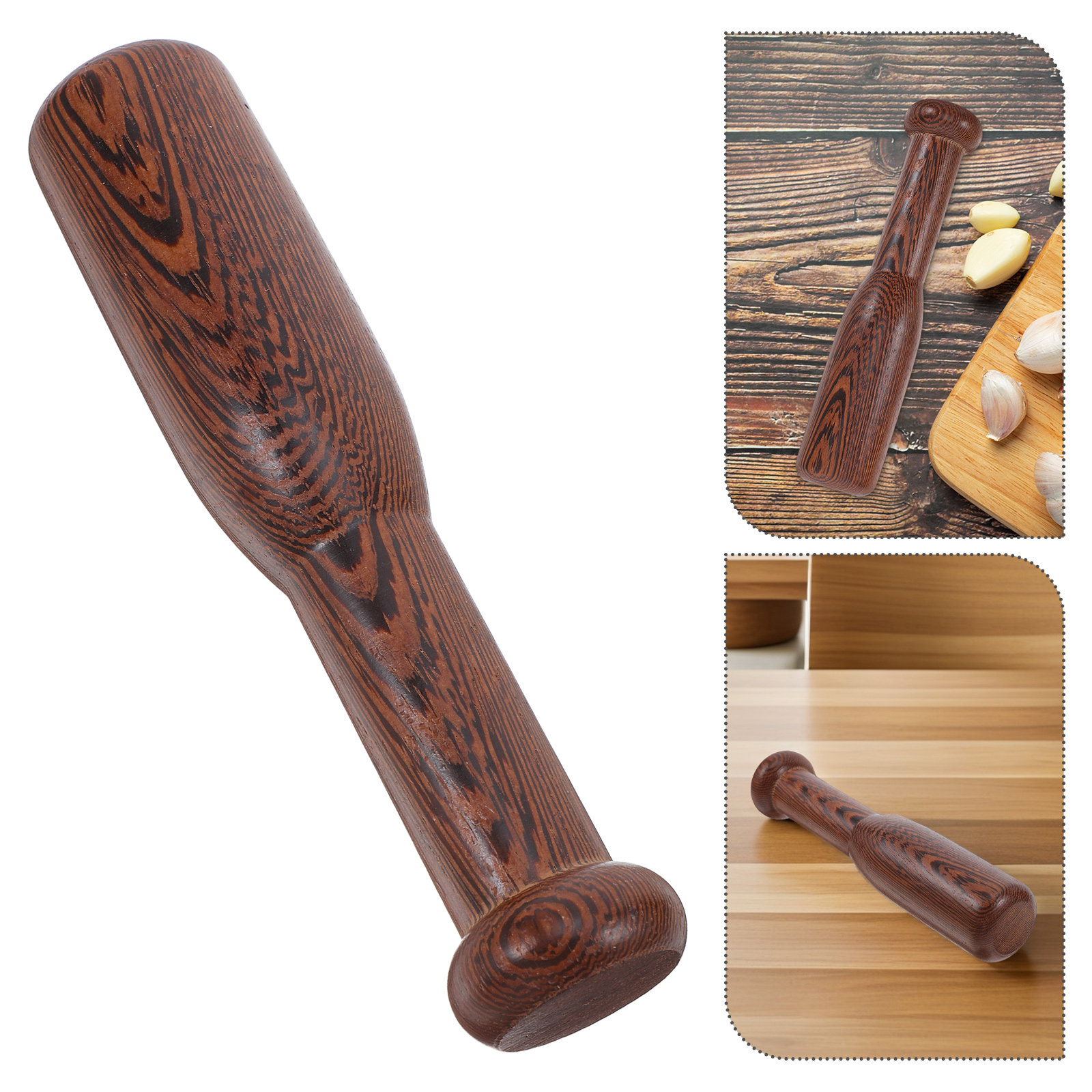 Penggiling Tangan Kayu Alami,  - Baby Food Masher ulasan dan harga