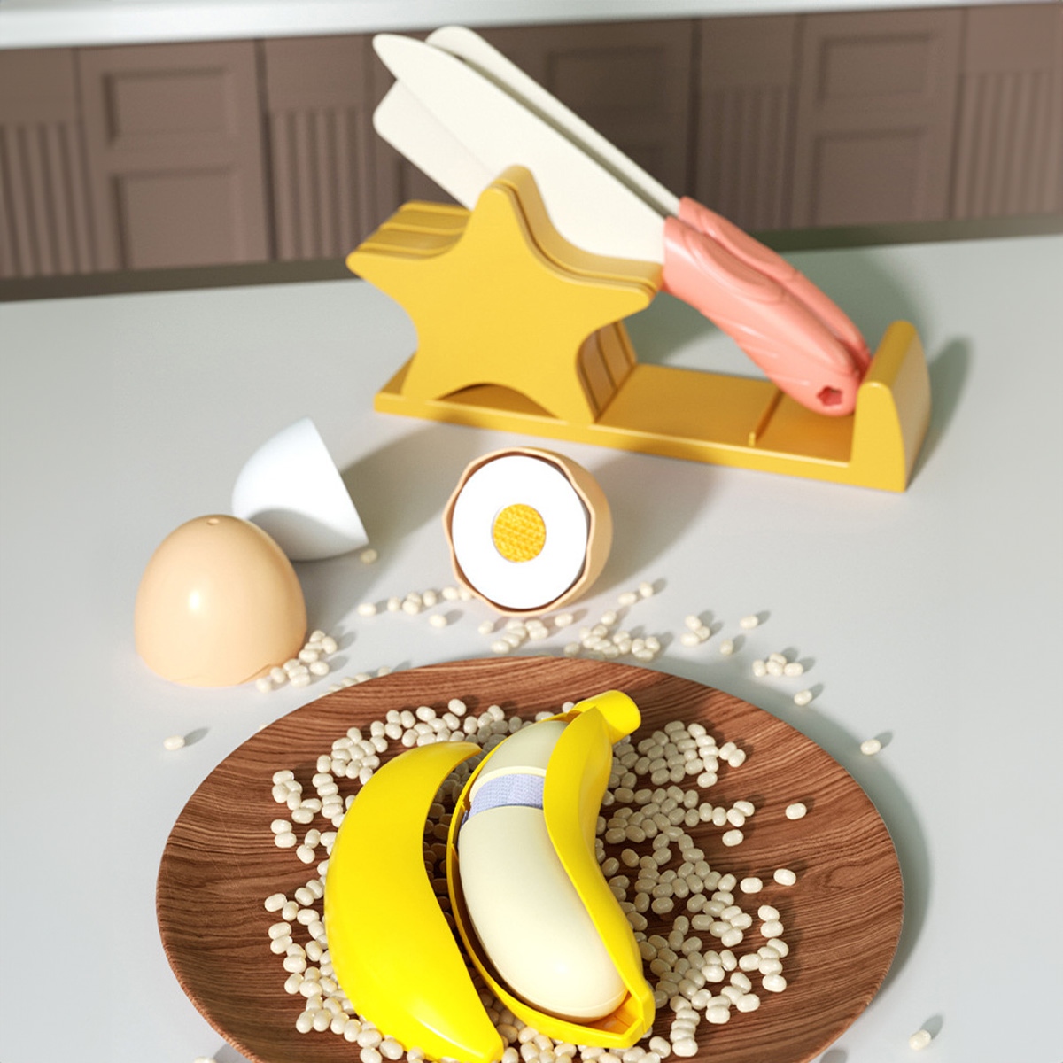 Set mainan makanan dapur, Set  - Baby Food Delivery ulasan dan harga