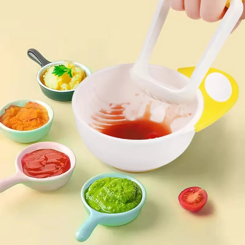 Masher Bowl Set 2 Mangkuk untu - Baby Food Masher ulasan dan harga