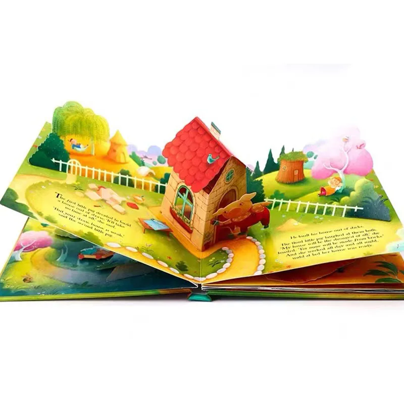 Usborne Pop-Up tiga babi kecil - Baby Food Book ulasan dan harga