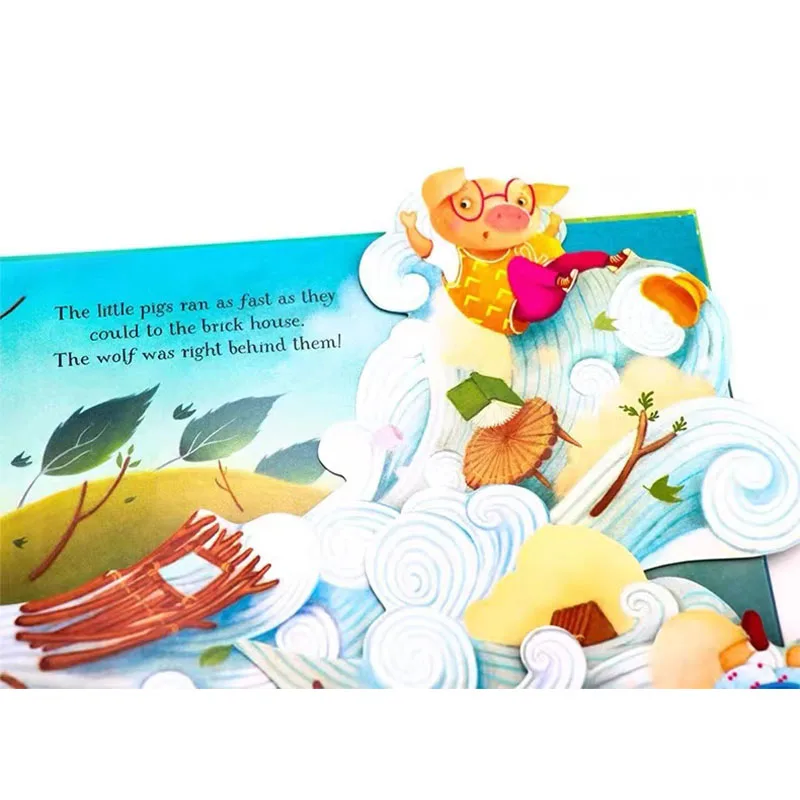 Usborne Pop-Up tiga babi kecil - Baby Food Book ulasan dan harga