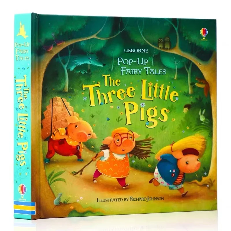 Usborne Pop-Up tiga babi kecil - Baby Food Book ulasan dan harga