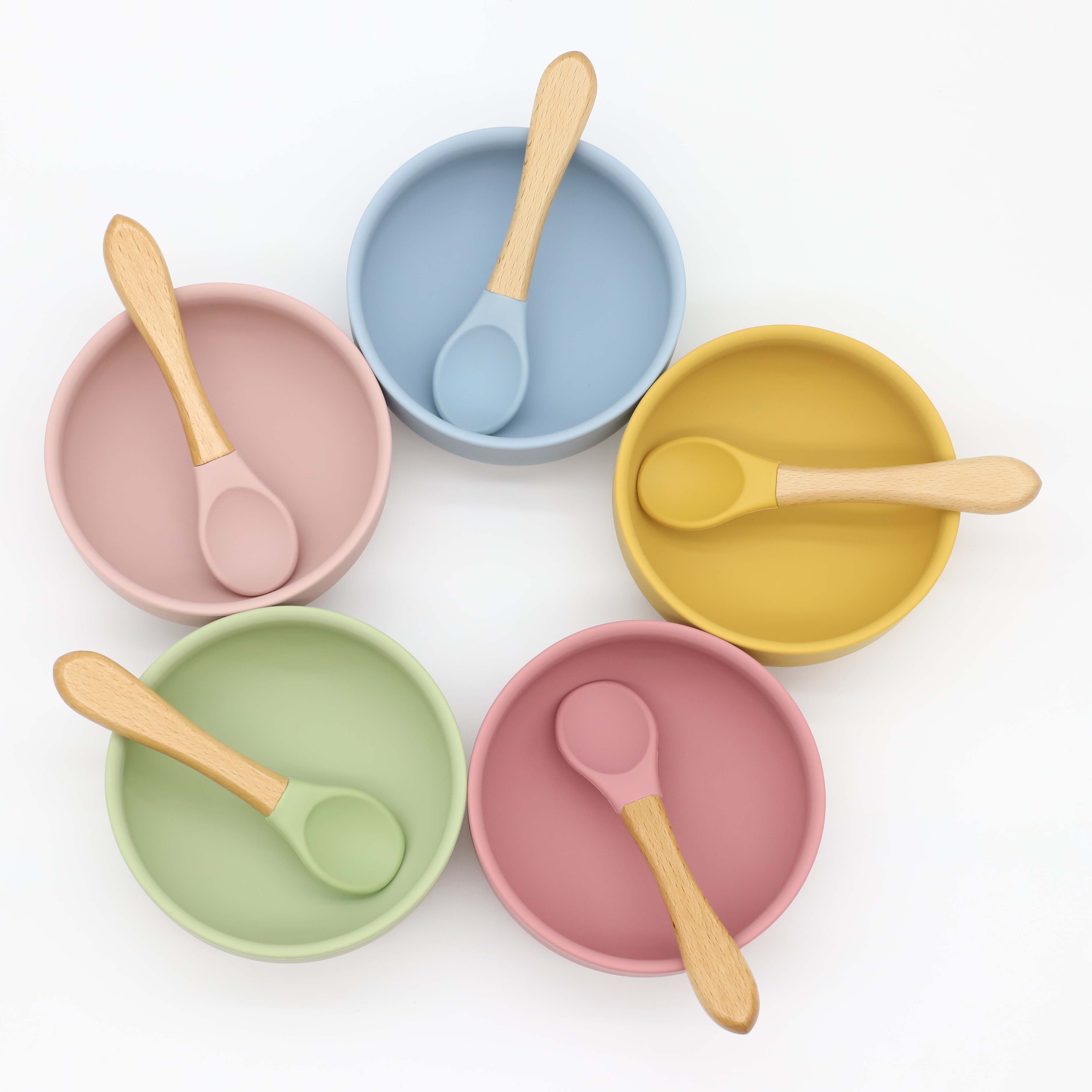 Mangkuk silikon dengan pengisa - Baby Food Kit ulasan dan harga