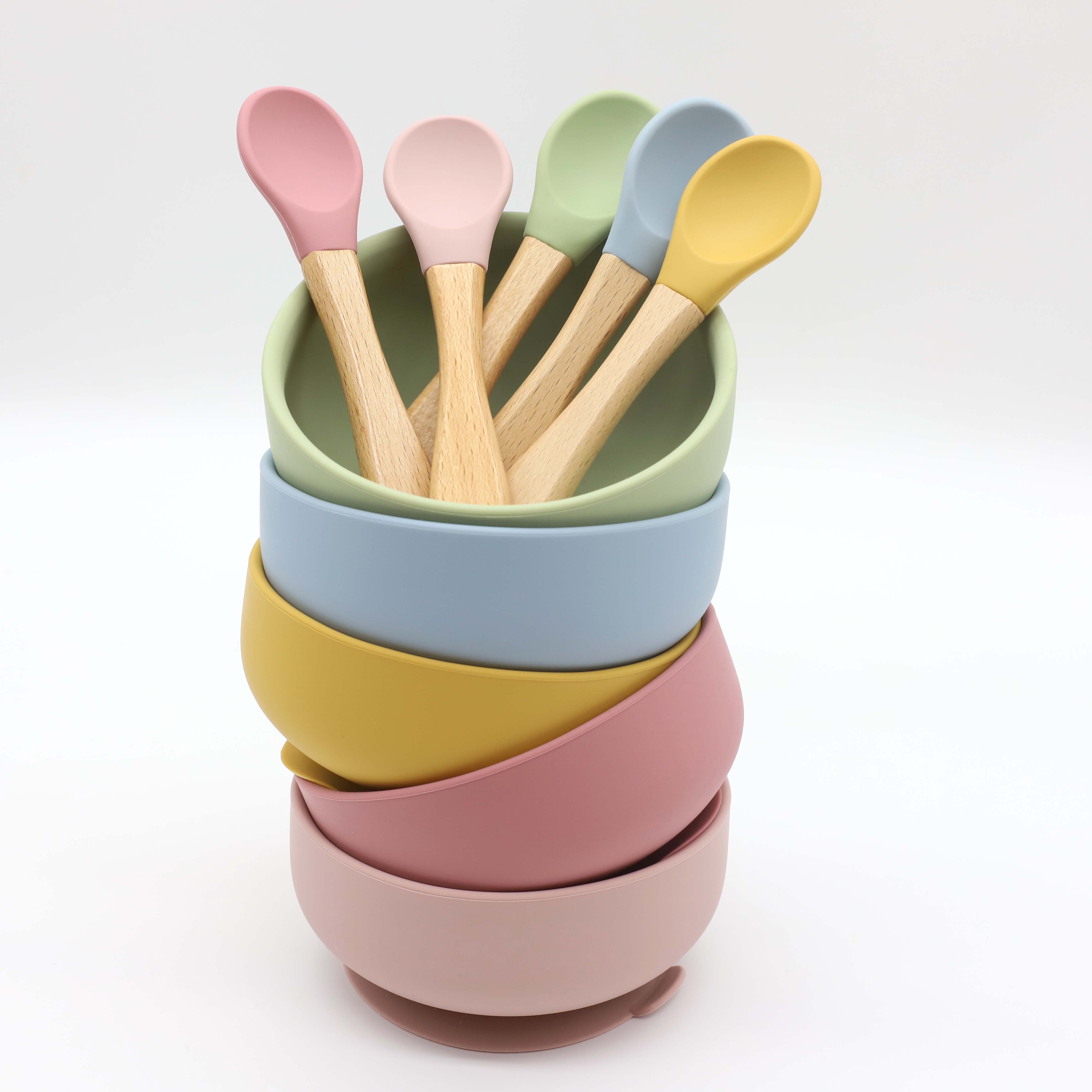 Mangkuk silikon dengan pengisa - Baby Food Kit ulasan dan harga