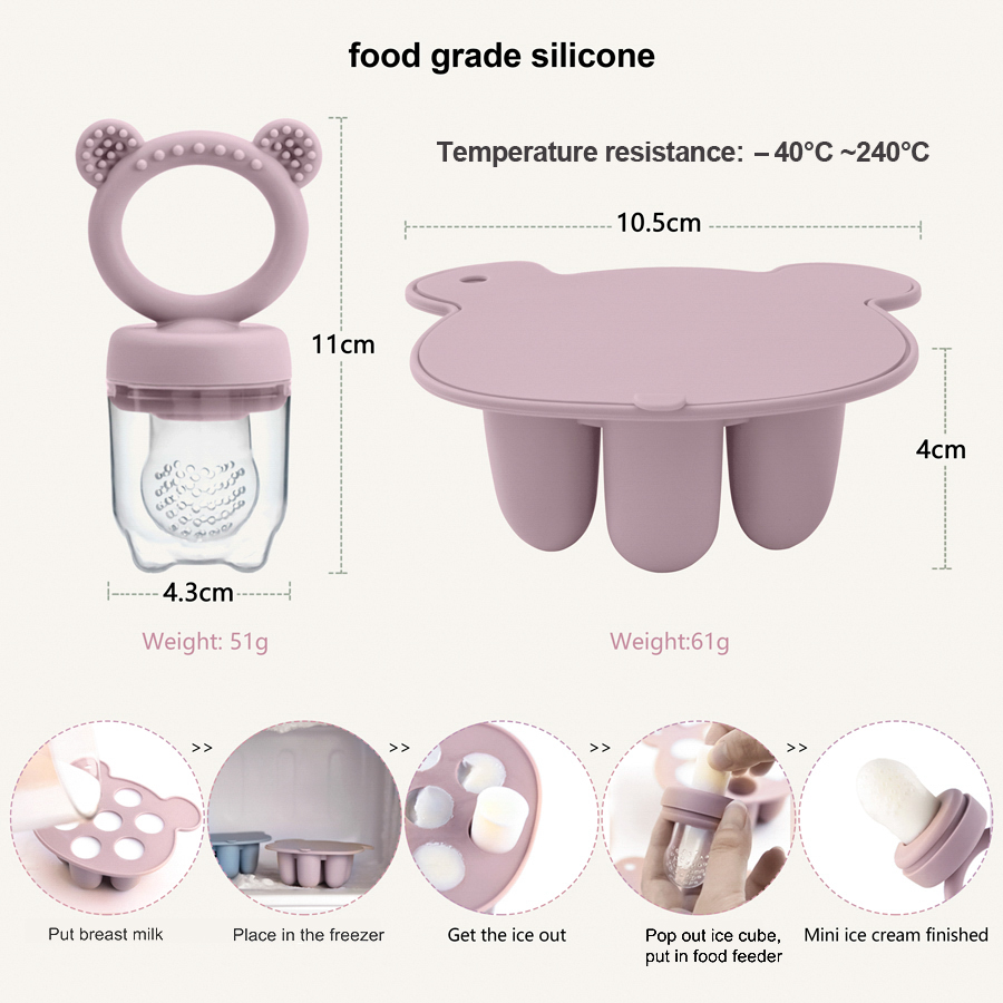 Cetakan Es Krim Silikon untuk  - Baby Food Nan ulasan dan harga