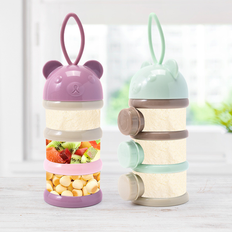 Wadah Susu Bubuk Bayi Beruang  - Baby Food Nan ulasan dan harga