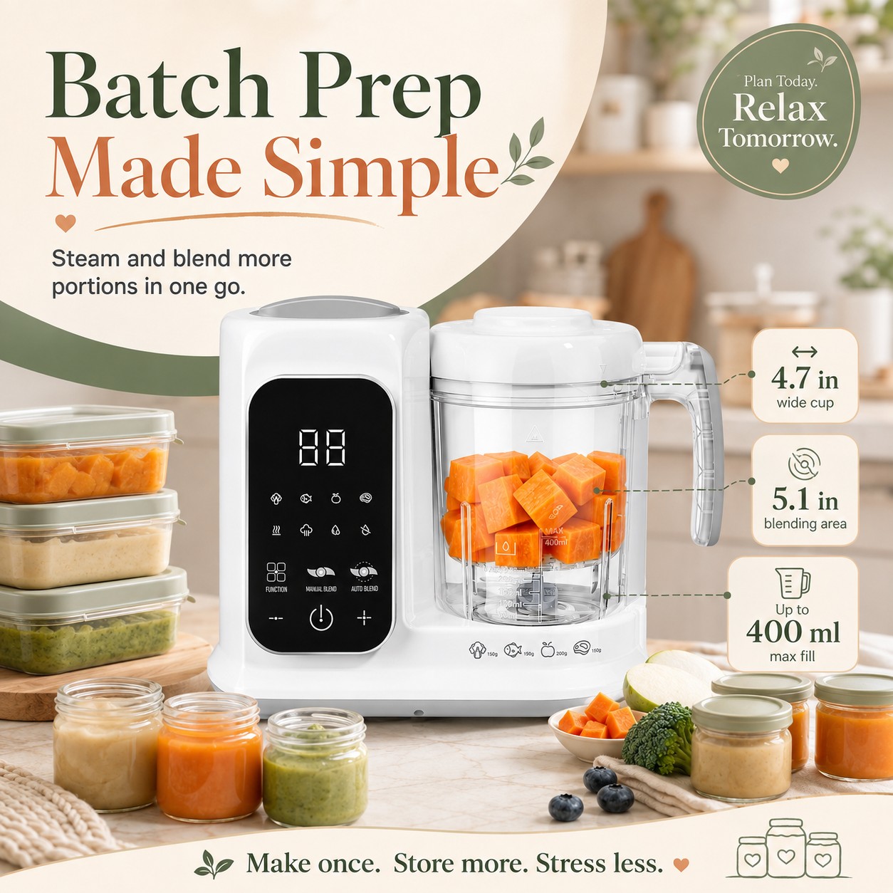 Unit Pembuat Makanan Bayi Ruma - Baby Food Gerber ulasan dan harga